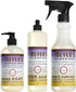 Mrs. MEYER'S Kitchen Set, Dish Soap, Hand Soap, and Multi-Surface Cleaner, 3