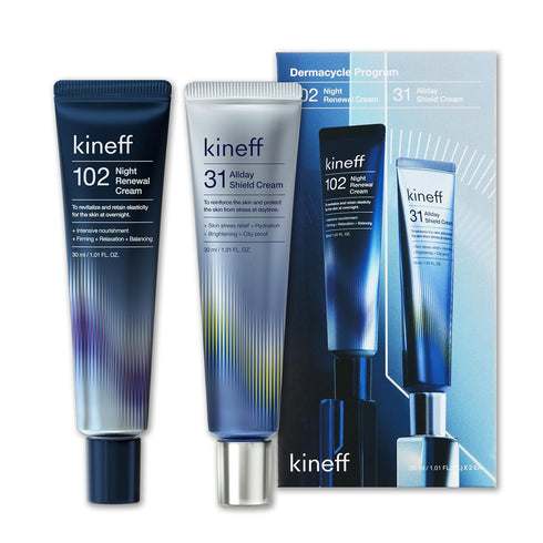 Dermacycle Program All-day & Night 2-Pack Cream for Face, 31 All-Day Shield & 102 Night Renewal Cream