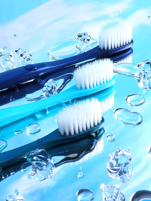 Pack, 6 Count, Extra Soft Manual Toothbrush Deep Cleaning Flossing Toothbrushes for Sensitive Teeth & Receding Gums