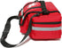 Empty First Aid Bag for Emergency Trauma Medical Organizer, Shoulder Carry Bag 13 x 9 x 7, Red