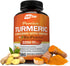 NutriFlair Turmeric Curcumin with Ginger & BioPerine - 180 Capsules, 95% Curcuminoids for Joint Support