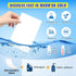 FIXSMITH Laundry Detergent Sheets - 100 Loads (50 Sheets) Fragrance Free, Hypoallergenic, Eco-Friendly Travel Detergent