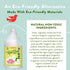Rebel Green Peppermint & Lemon Scent Liquid Laundry Detergent, 64 Fluid Ounces, Hypoallergenic