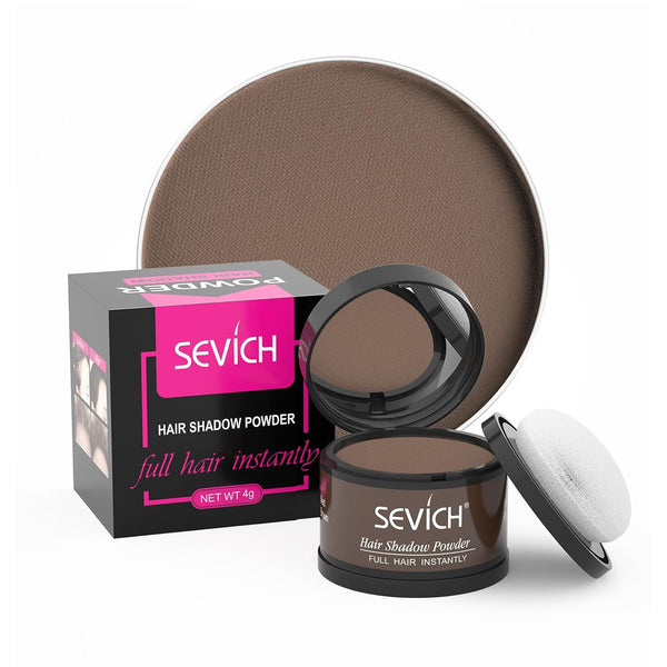 Sevich Hairline Powder, Instantly Conceals Hair Loss, Root Touch Up Powder, Hair Shadow Toppers for Women & Men, Touch