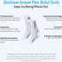 OCQOPM 4Pairs Aidease Neuro Compression Socks, Orthopedic Neuro Socks - Pain/Swelling Healing Socks, for Neuropathy