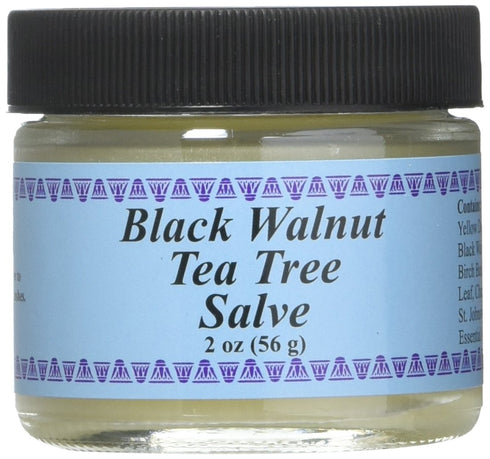 WiseWays Herbals Black Walnut-Tea Tree Salve, 2 oz