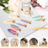 KesaPlan 10PCS No Bend Hair Clips - Acrylic Resin Creaseless Hair Barrette for Women and Girls