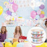 3 Rolls Happy Birthday Satin Ribbon, Wide Ribbon for Party Decoration, Balloons Wrapping