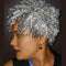 PHOCAS HairPhocas 5 Packs Synthetic Crochet Hair 10 inch 20roots/pack (Gray)