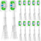 Replacement Heads, 12 Pack (White) - 12 Count (Pack of 1)