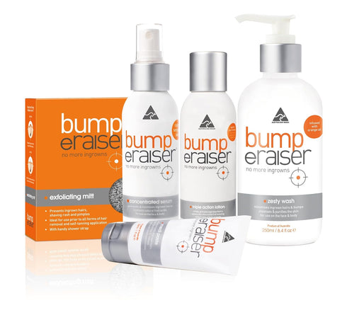 Triple Action Soothing Lotion for Ingrown Hair Treatment and Razor Bumps.