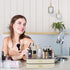 Makeup Organizer with 2 Drawers - Cosmetics Organizer for Bedroom and Bathroom Vanity, Large Capacity Storage Box