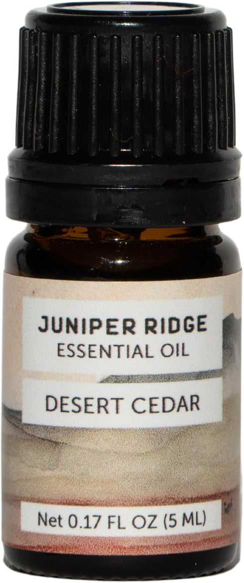 Juniper Ridge Desert Cedar Essential Oil - Aromatic Fragrance, 5ml - Packaging May Vary