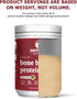 Zammex 30 Beef Bone Broth Protein Powder - Grass-Fed Hydrolyzed Collagen, Supports Hair Skin and Joint & Bone Health