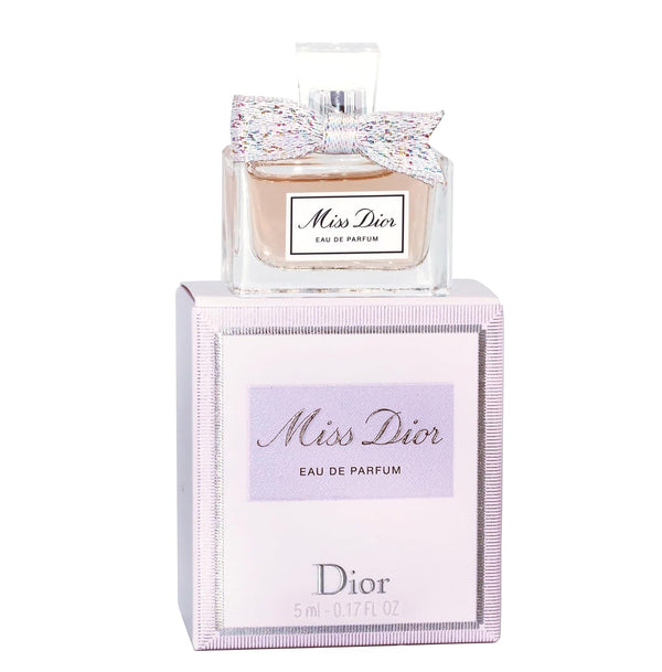 Miss Dior Eau de Parfum Mini Splash for Women, 0.17 Ounce