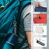 Small Pocket Pill Box Keychain, Aluminium Alloy Portable Mini Pill Organizer Case