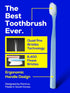 Soft Toothbrush Pack, 5 Count, Advanced Quad-fine Bristles for Sensitive Teeth, Gums & Deep Plaque Removal, Assorted