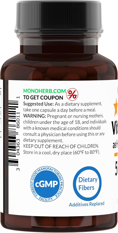 Hydroxo B12 Vitamin 5000mcg - Hydroxocobalamin, Hydroxy B12 Supplement