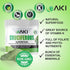 AKI Cruciferous Superfood Green Mix Powder, Made from Kale, Broccoli, Brussels Sprouts, 5.3oz/150g