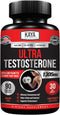 Kaya Naturals Ultra Testosterone - Men's Booster with Tongkat Ali, Horny Goat Weed, Tribulus - 90 Count