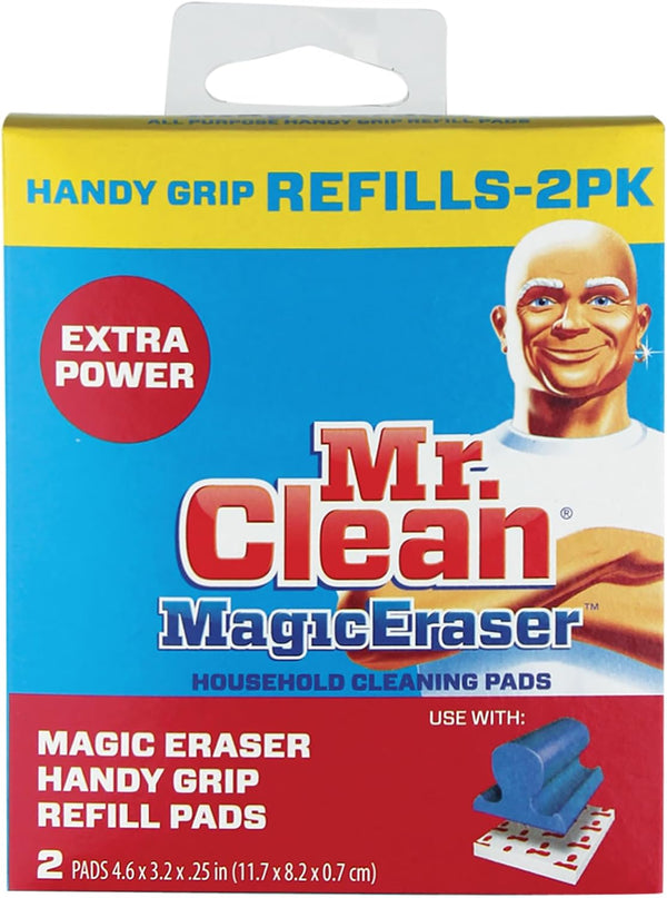 Mr Clean Magic Eraser Refill for Handy Grip, Pack of 2