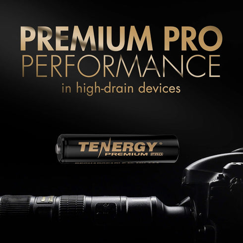 Tenergy Premium PRO Rechargeable AAA Batteries, High Capacity 1100mAh NiMH AAA Battery, 4 Pack Rechargeable Batteries