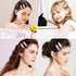 KesaPlan 10PCS No Bend Hair Clips - Acrylic Resin Creaseless Hair Barrette for Women and Girls