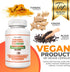 Turmeric Curcumin Supplement 5 in 1 Formula with Ginger, Ceylon Cinnamon, Black Pepper, 1000 mg, 120 Capsules
