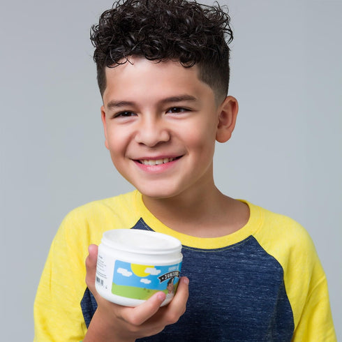 JOHNNY B. Juniors Hair Styling Gel for Kids, 8 oz Jar