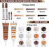 Furniture Repair Kit - Wood Touch Up Maker to Restore Any Wood Furniture, Set of 39