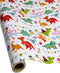 RayofSun Gift Wrapping Paper Roll,Cute Dinosaurs Happy Birthday Wrapping Paper for Boys,Wrapping