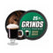 Grinds Coffee Pouches, Tobacco Free Healthy Alternative, 3 Cans of Irish Cream, 18 Pouches Per Can