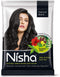 Nisha Henna Based Color Dye for Hair, Natural Black, 0.35 Ounce (Pack of 10)