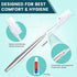 100 PCS Bulk Toothbrushes Individually Wrapped with Toothpastes, Colorful Manual Disposable for Adults or Kids, Medium