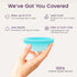 Reusable Period Disc - Soft Period Disc for Women (Small/Large (Teal & Magenta))