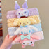 Kawaii Spa Headband and Wristband Set - Cute Soft Skincare Headbands for Women Girls for Face Washing
