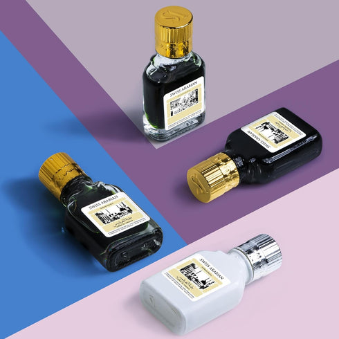 Swiss Arabian Jannet EL Firdaus White - Unisex Luxury Perfume Oil - Long Lasting Blend of Basil, Bergamot & Sandalwood