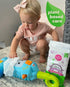 dapple All Purpose Wipes Baby, 30 Count Pouch (Pack of 2) - Hypoallergenic & Plant Based Cleaning Wipes with Hint of