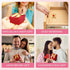 Rtisaeu 60 Mini Blank Love Notes and Envelopes for Him, Her, Wife, Husband, Mini Envelopes With Blank Cards, Tiny