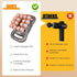 TOSEFES 2026 16 2600mAh 9 Head Massage Gun Deep Tissue Multi Head Massage Gun, Electric Percussion Massager with Modes