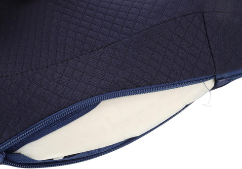 Orthopedic Donut Seat Cushion - Soft & Breathable in Navy Blue