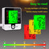 Talking Digital Wrist Blood Pressure Monitor, Automatic Machine with Rechargeable Cuff for Home Use, Large LCD Display