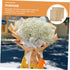 VERDANVERSE 20 Packaging Vintage Style Sunflower Newspaper Flower Bouquet Wrapping Paper, Sheets Old Newspaper Craft