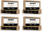Dry Cleaning Soot Eraser Sponge, Pet Hair, Smoke, Soot, Dust and Dirt Remover, 3x6x1.5 (4 Pack) All Natural Latex