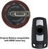 OEM VL2020 ML2020 Rechargeable Battery, 3V Lithium Coin 20MM 90 Degree Tab (1-Pack)