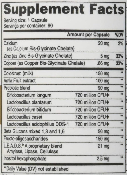 Pro-Biotics Plus, Natural Probiotics for Men, Women and Kids, Immune System Support Supplement, 90 Capsules by NWC