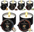 Sariiraw 6 Pack Low Temperature Massage Candle & Lotion Candle Set, Soy Wax