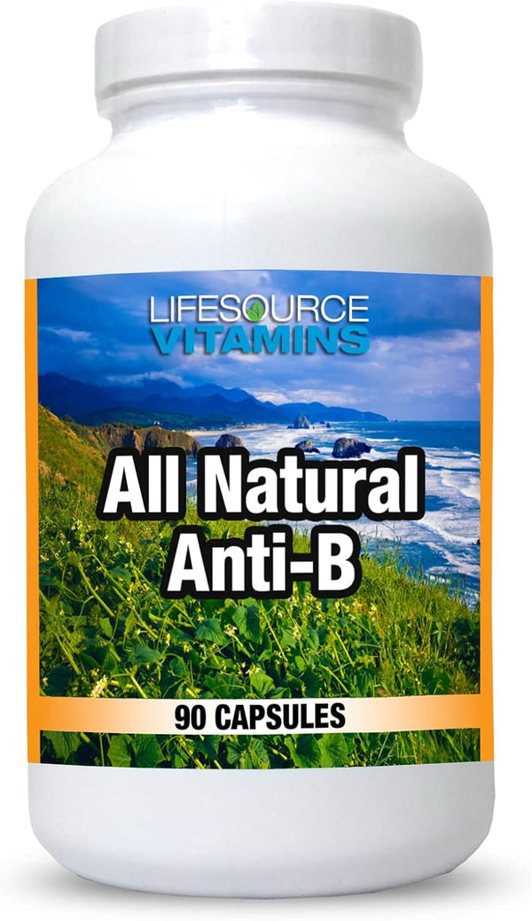 LifeSource Vitamins All Natural Anti-B for Immune Support, 14 All Natural Ingredient with Echinacea