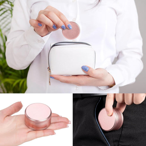 Metal Pill Container, Waterproof Pill Box for Daily Travel, Portable Medicine Organizer for Pocket Purse, Ideal for