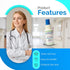 Safe n' Simple Skin Barrier Wipe with Alcohol - 50 Individually Packaged Wipes 2"x2" - Ostomy Sterile Skin Prep Pads